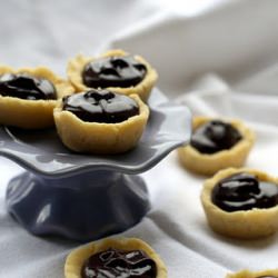Chocolate and Cointreau Tarts