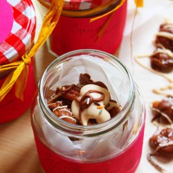 Spiced Chocolate Covered Nuts
