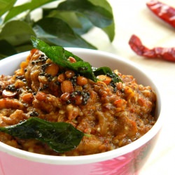 Roasted Eggplant Chutney