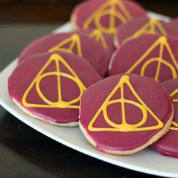 Deathly Hallows Sugar Cookies