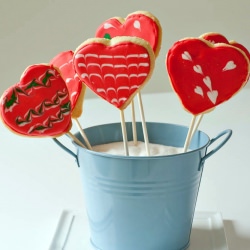 Heart Shaped Sugar Cookies