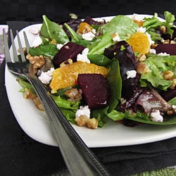 Roasted Beet & Orange Salad