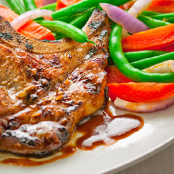 Sweet and Garlicky Pork Chop