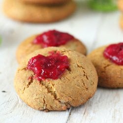Pistachio Thumbprint Cookie