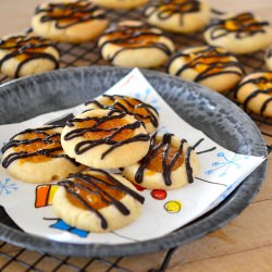 Orange Marmalade Thumbprint Cookies