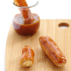 Salted Caramel Eclairs