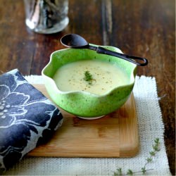 Celery Root and Parsnip Soup