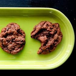 Double Chocolate Nut Butter Cookies