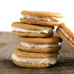 Caramel Creme Sandwich Cookies