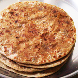 Soya Bean Parathas