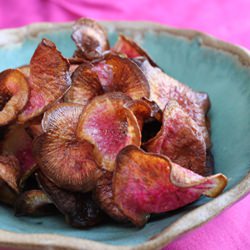 Watermelon Radish Chips