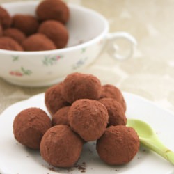 Balsamic Chocolate Truffles