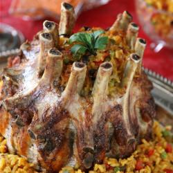 Crown Roast of Pork w/ Paella