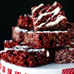 Red Velvet Rice Krispies