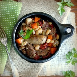 Duck, Sausage & White Bean Stew