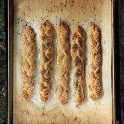 Braided Flatbread Challah