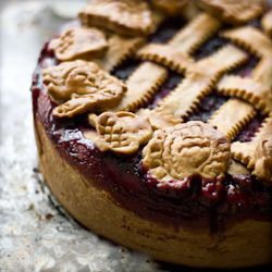 Blackberry Cream Cheese Pie