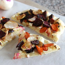 Roasted Root Vegetable Pizza
