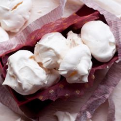 White Christmas Meringues