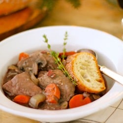 Coq Au Vin Chicken Stew