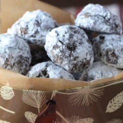 Espresso Chocolate Snowballs