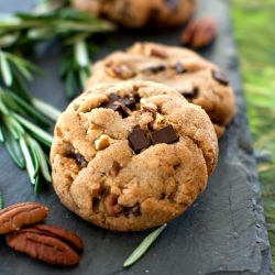 Rosemary Chocolate Chip Cookies