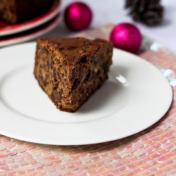 Double Chocolate Fruit Cake