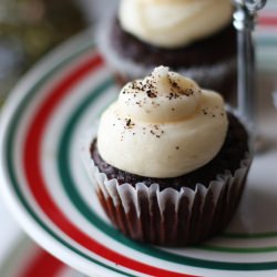 Eggnog Latte Cupcakes