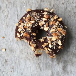 Chocolate-Hazelnut Donuts