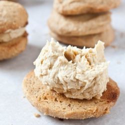 Peanut Butter Buttercream Cookies