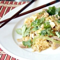 Asian Peanut Spaghetti Squash