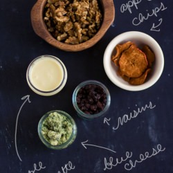 Apple Vinaigrette & Blue Cheese
