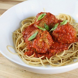 Turkey-Pesto Meatballs