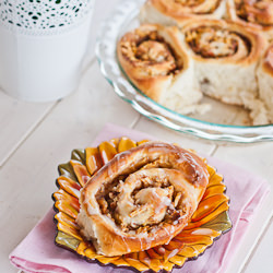 Apple & Pecan Cinnamon Rolls