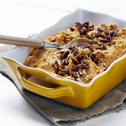 Maple Mashed & Roasted Sweet Potato