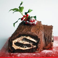 Chocolate Yule Log