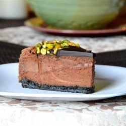 Triple Chocolate Cheesecake