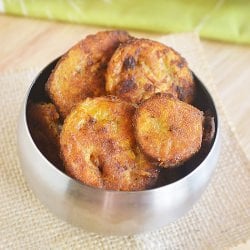 Green Gram Dhal & Raw Banana Fry