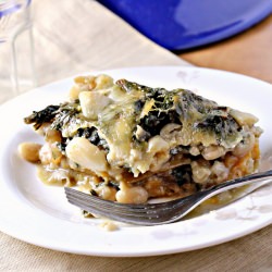 Swiss Chard Sweet Potato Gratin