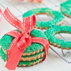 Christmas Wreath Cookies