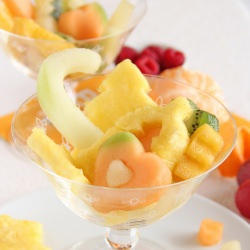Christmas fruit salad