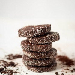 Chocolate Espresso Pepper Cookies