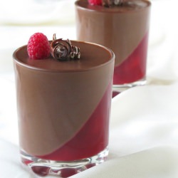 Chocolate Cream w/ Raspberry