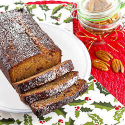 Cranberry Bourbon Christmas Cake