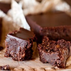 Raw Cacao Chipotle Brownies