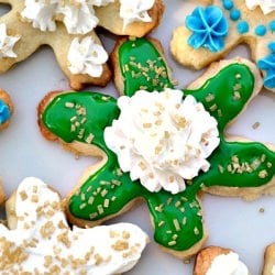 Low-fat Snowflake Cookies
