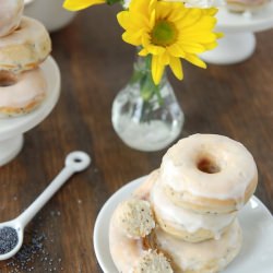 Lemon Poppy Seed Donuts