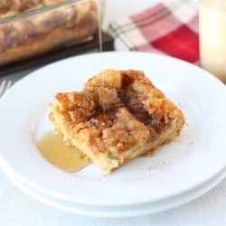 Baked Eggnog French Toast