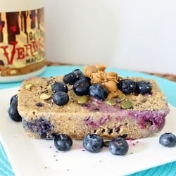 Blueberry Chai Breakfast Bake