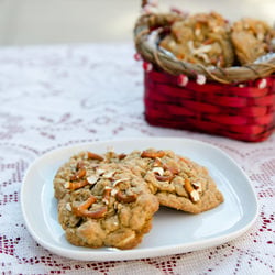 Peanut Chocolate Pretzel Cookies